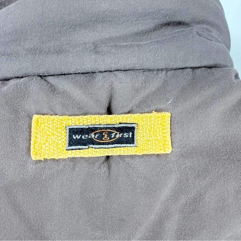 Wear first Men's Tan Utility‎ Vest XL Pockets Bird Watching Photography Fishing